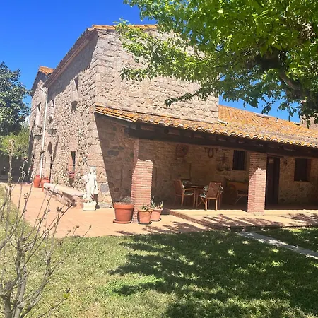 Dağ evi Masia Tibau *